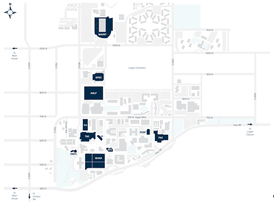 Logan Campus Map