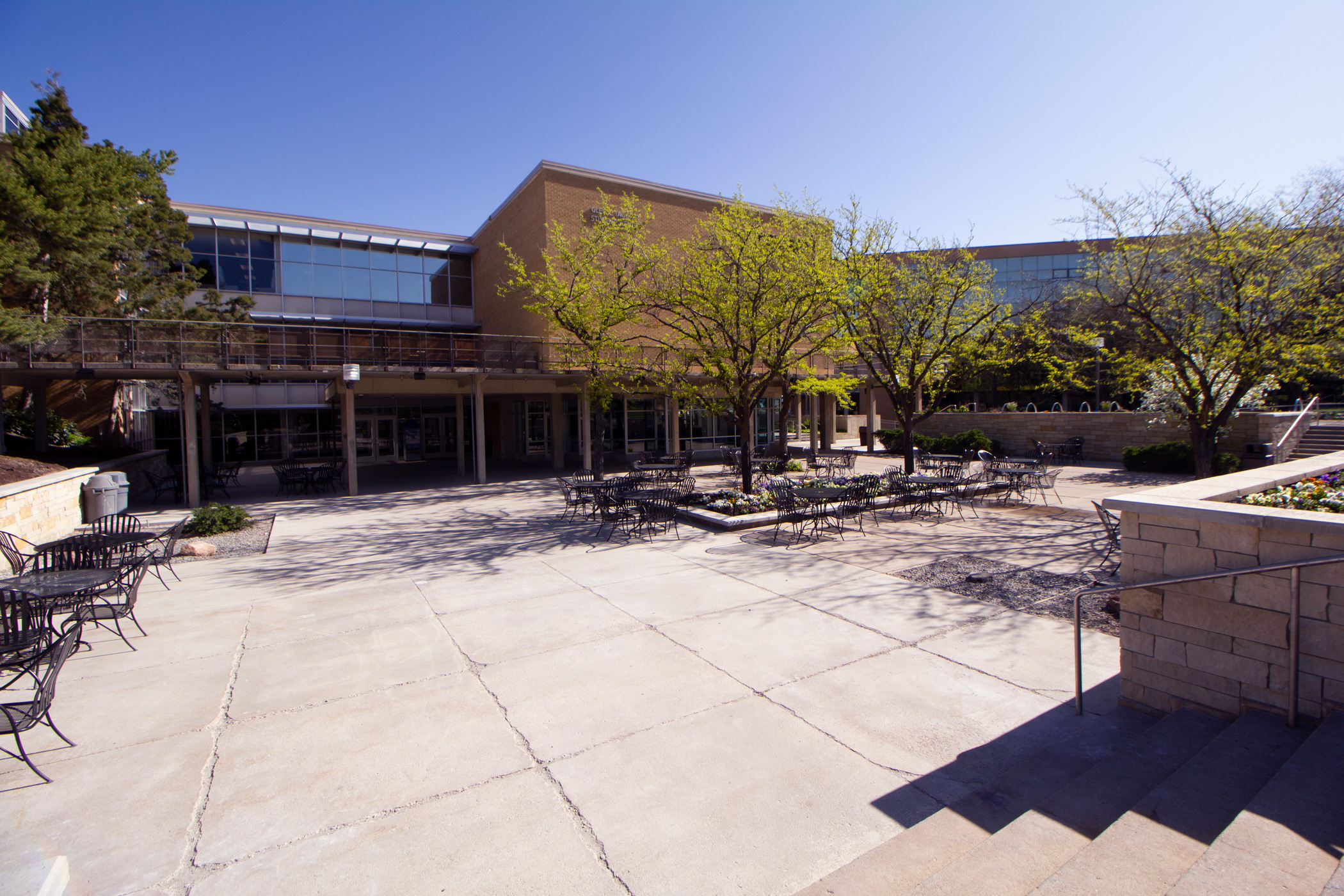Taggart Student Center South Patio 